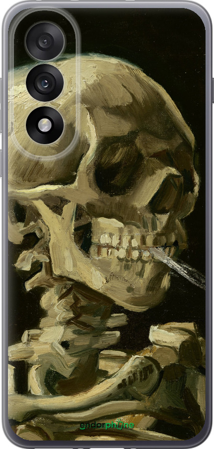 Силиконовый чехол Винсент Ван Гог. Череп для OnePlus Nord 5 5G - 5544u-4133 изображение 