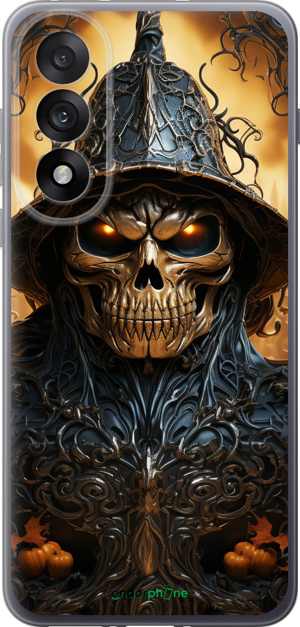 Силиконовый чехол Череп 2 для OnePlus Nord 5 5G - 5652u-4133 изображение 