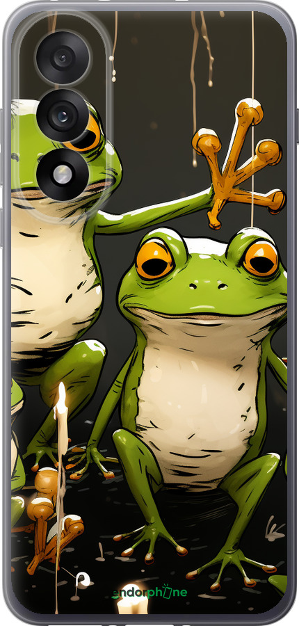 Силиконовый чехол Жабки 2 для OnePlus Nord 5 5G - 5657u-4133 изображение 