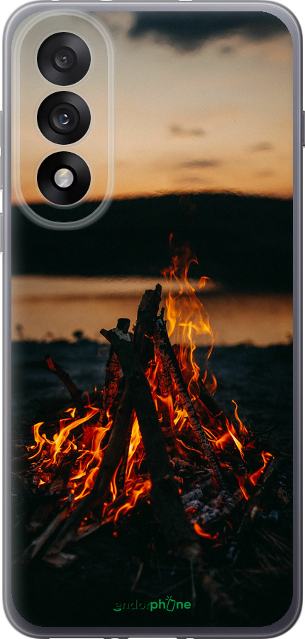 Силиконовый чехол Огонь для OnePlus Nord 5 5G - 6021u-4133 изображение 