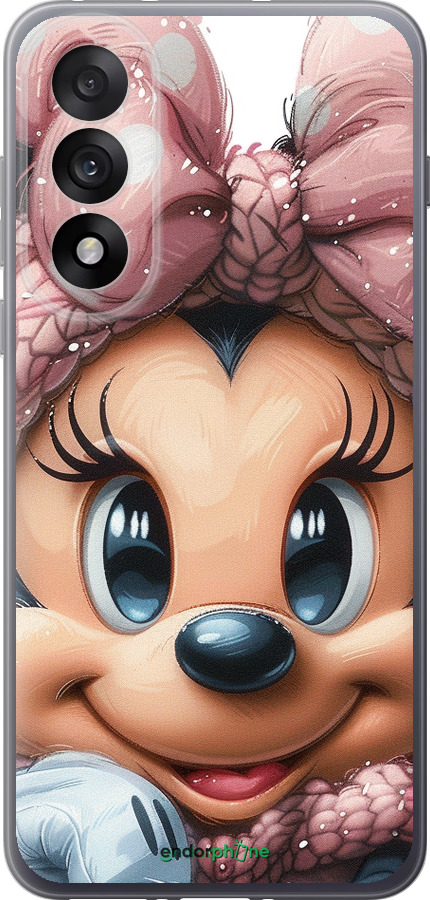 Силиконовый чехол Минни Маус с бантиком для OnePlus Nord 5 5G - 6055u-4133 изображение 