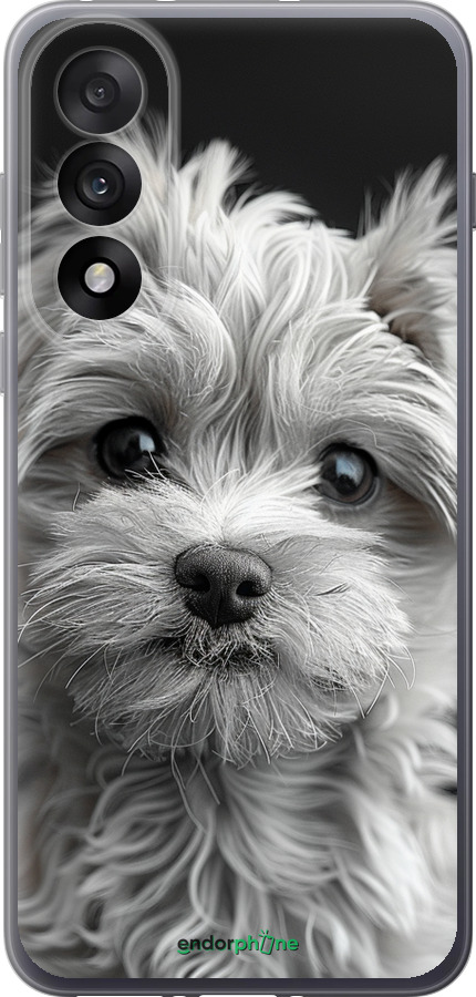 Силиконовый чехол Мальтипу на чорном фоне для OnePlus Nord 5 5G - 6156u-4133 изображение 