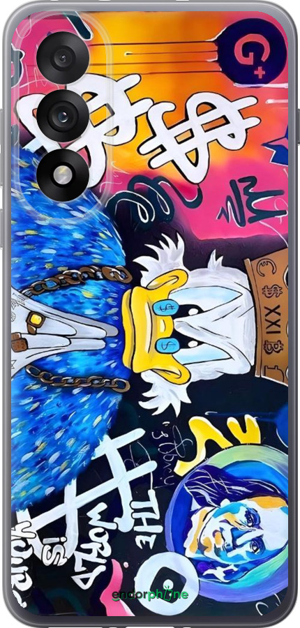 Силиконовый чехол Скрудж 2 для OnePlus Nord 5 5G - 6285u-4133 изображение 