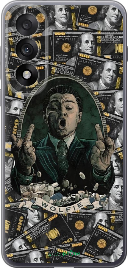 Силиконовый чехол Волк с валл стрит для OnePlus Nord 5 5G - 6287u-4133 изображение 