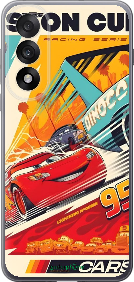 Силиконовый чехол Тачки для OnePlus Nord 5 5G - 6288u-4133 изображение 