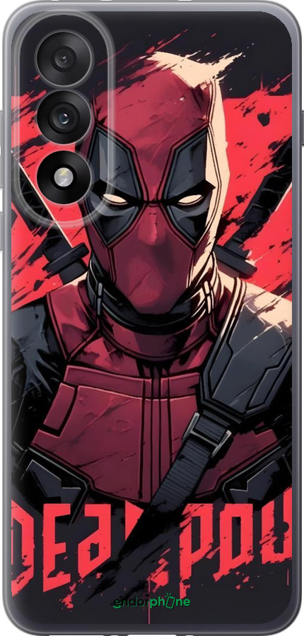 Силиконовый чехол Дедпул для OnePlus Nord 5 5G - 6293u-4133 изображение 