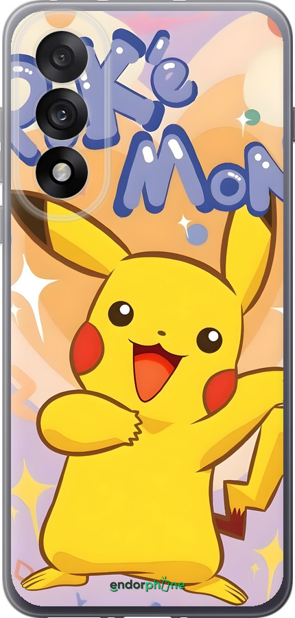 Силиконовый чехол Пикачу для OnePlus Nord 5 5G - 6383u-4133 изображение 