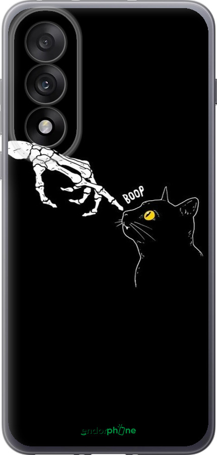 Силіконовий чехол Кішка для OnePlus Nord 5 5G - 6505u-4133 изображение 