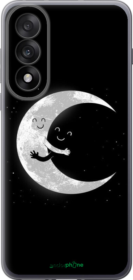 Силиконовый чехол Лунные объятия для OnePlus Nord 5 5G - 6508u-4133 изображение 