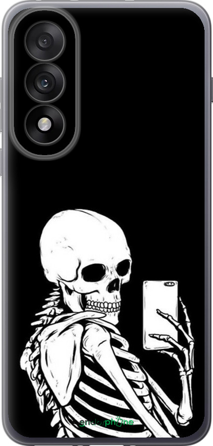 Силиконовый чехол Скелет делает Selfie для OnePlus Nord 5 5G - 6535u-4133 изображение 