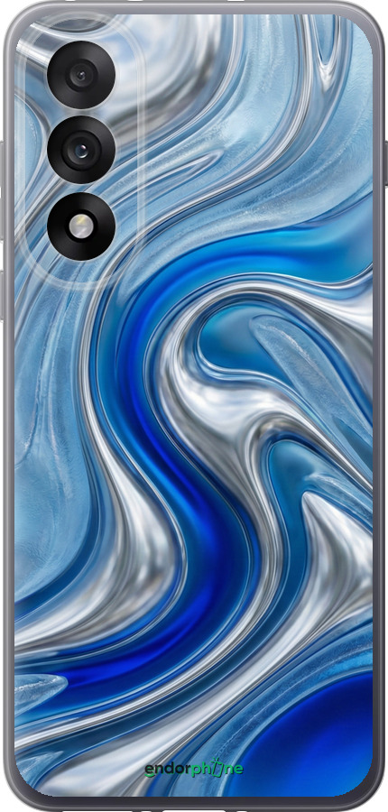 Силиконовый чехол Liquid Chrome для OnePlus Nord 5 5G - 6781u-4133 изображение 