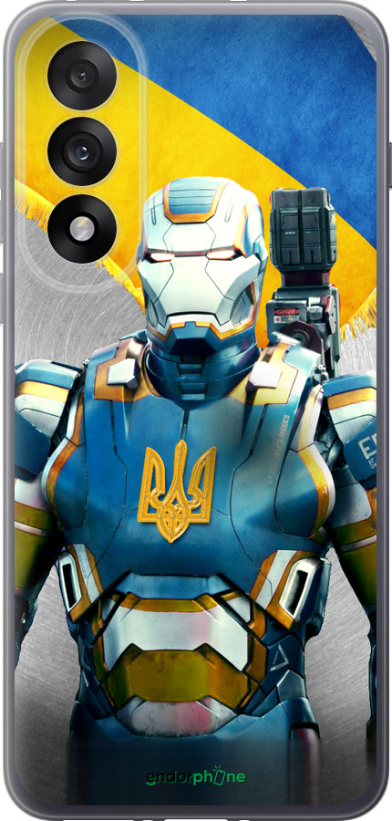 Силиконовый чехол Украинский киборг для OnePlus Nord 5 5G - 980u-4133 изображение 