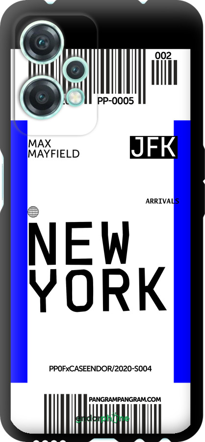 TPU чехол New York для OnePlus Nord CE 2 Lite - 4861b-2684 изображение 