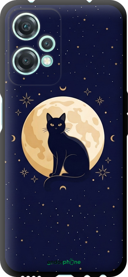 TPU чехол Cute Cat Celestial/Witchy для OnePlus Nord CE 2 Lite - 6787b-2684 изображение 
