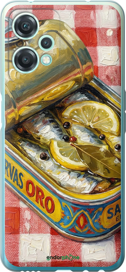 Силиконовый чехол Vintage Sardine Tin Phone для OnePlus Nord CE 2 Lite - 6772u-2684 изображение 