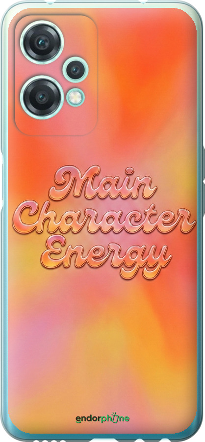 Силиконовый чехол Aura Gradient Main Character Energy Aesthetic Y2K для OnePlus Nord CE 2 Lite - 6783u-2684 изображение 