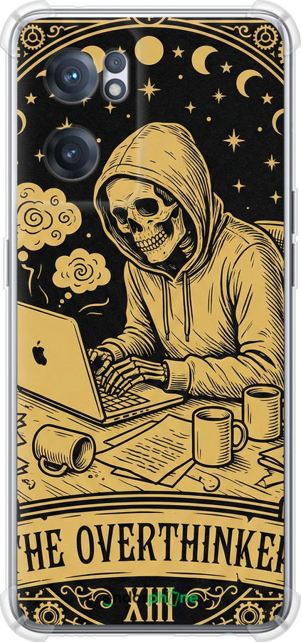 Силикон с усиленными углами чехол The Overthinker для OnePlus Nord CE 2 - 6774sp-2589 изображение 