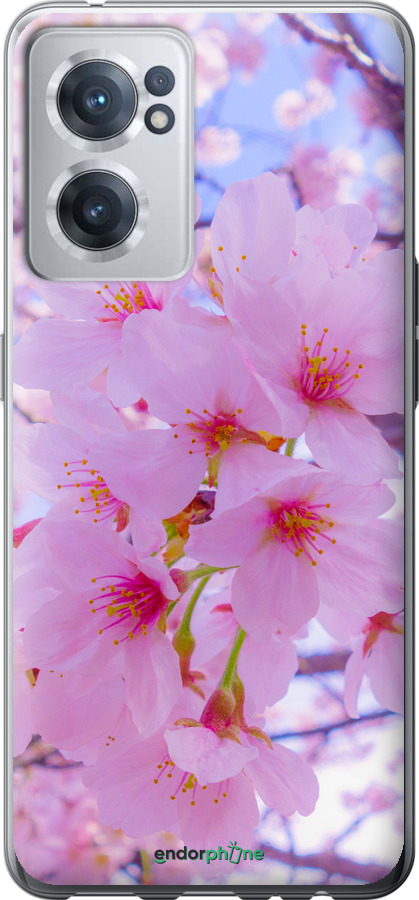 Силіконовий чехол Сакура для OnePlus Nord CE 2 - 6029u-2589 изображение 