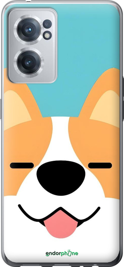 Силиконовый чехол Корги для OnePlus Nord CE 2 - 6280u-2589 изображение 