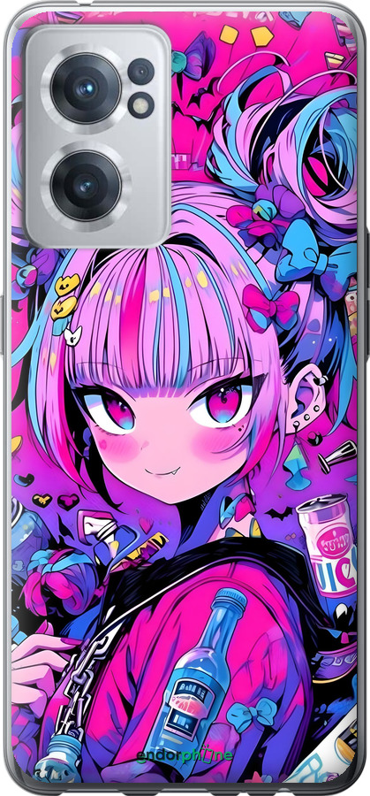 Силіконовий чехол Аніме мілаха для OnePlus Nord CE 2 - 6314u-2589 изображение 