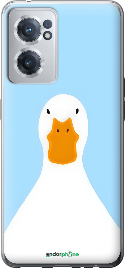 Силиконовый чехол Гусь для OnePlus Nord CE 2 - 6350u-2589 изображение 