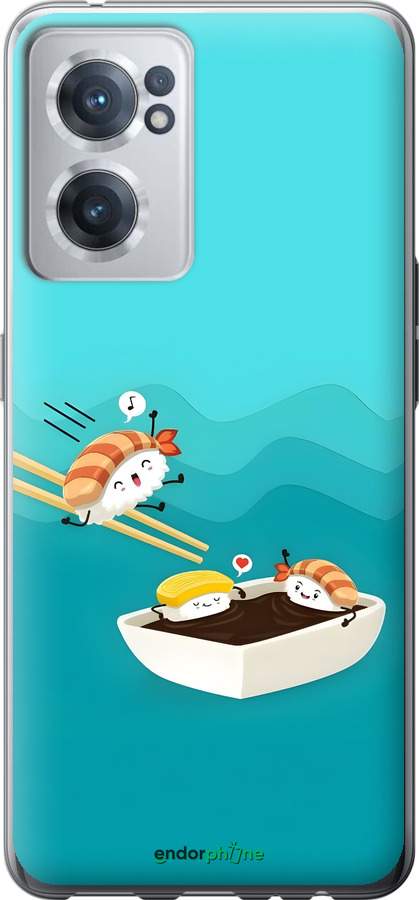 Силиконовый чехол Суши для OnePlus Nord CE 2 - 6354u-2589 изображение 