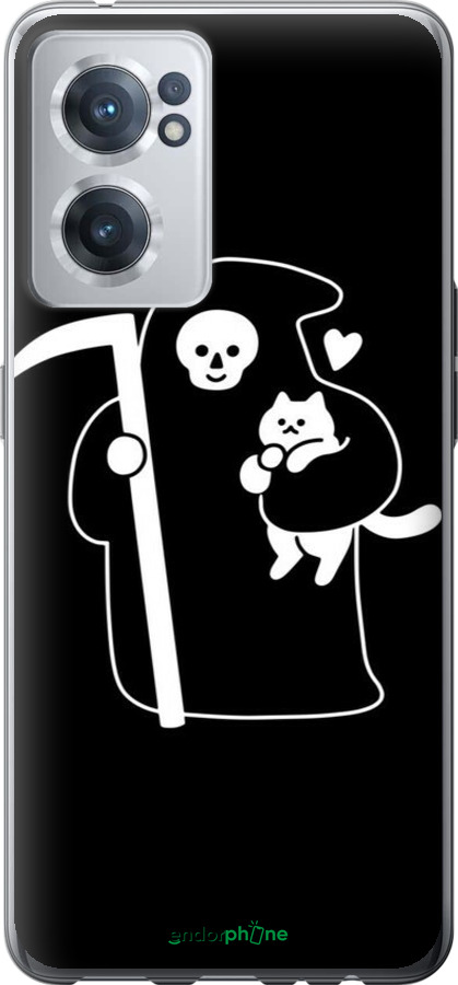 Силіконовий чехол Із зображенням Котів для OnePlus Nord CE 2 - 6485u-2589 изображение 