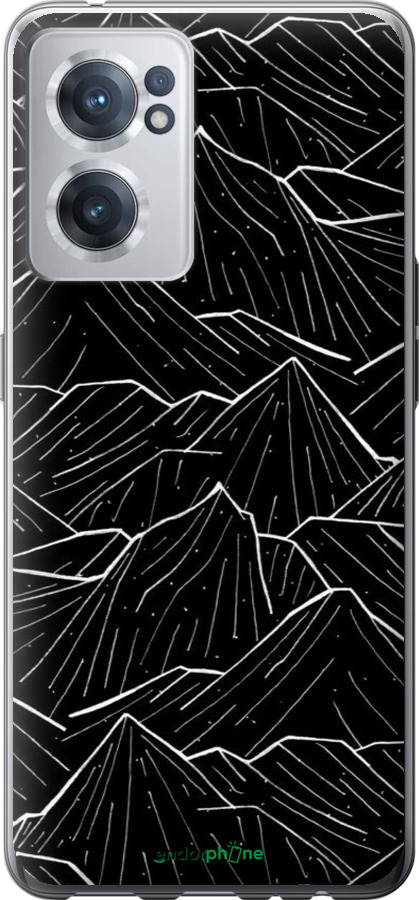 Силиконовый чехол С изображением Темных гор для OnePlus Nord CE 2 - 6489u-2589 изображение 