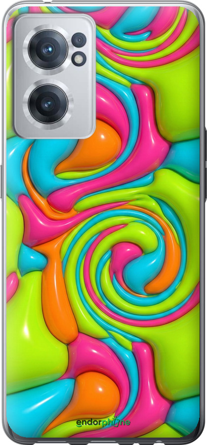 Силиконовый чехол Y2K Jelly Dream для OnePlus Nord CE 2 - 6780u-2589 изображение 