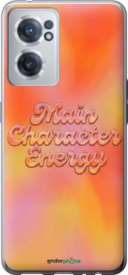 Силиконовый чехол Aura Gradient Main Character Energy Aesthetic Y2K для OnePlus Nord CE 2 - 6783u-2589 изображение 