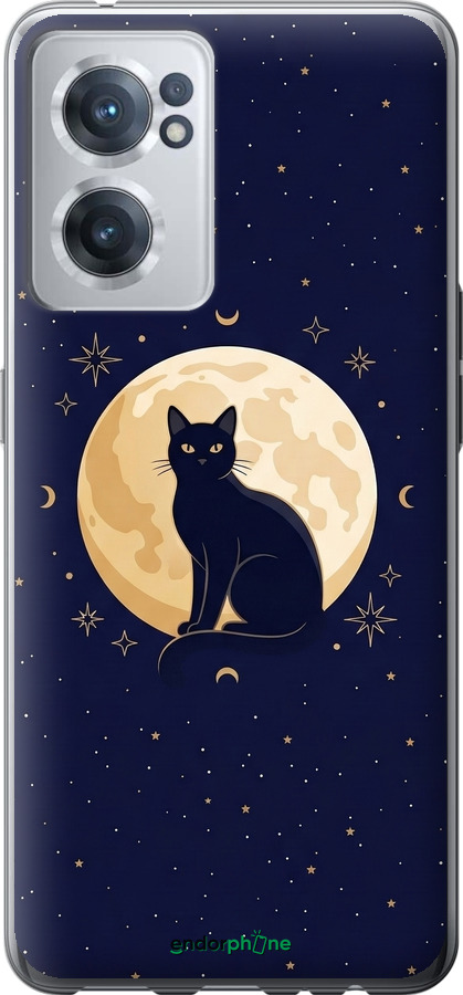 Силіконовий чехол Cute Cat Celestial/Witchy для OnePlus Nord CE 2 - 6787u-2589 изображение 