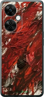 Силиконовый чехол Абстрактная композиция в красных тонах для OnePlus Nord CE 3 Lite 5G - 6541u-3144 изображение 