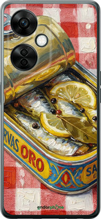 Силиконовый чехол Vintage Sardine Tin Phone для OnePlus Nord CE 3 Lite 5G - 6772u-3144 изображение 
