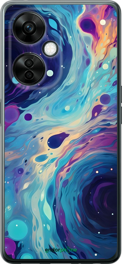 Силиконовый чехол Арт акварель для OnePlus Nord CE 3 Lite 5G - 6329u-3144 изображение 