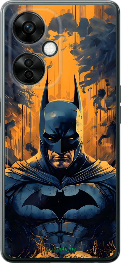Силіконовий чехол Бетмен для OnePlus Nord CE 3 Lite 5G - 6335u-3144 изображение 
