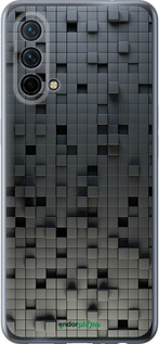 Силиконовый чехол Кубики для OnePlus Nord CE 5G/CORE Edition 5G - 1061u-3484 изображение 