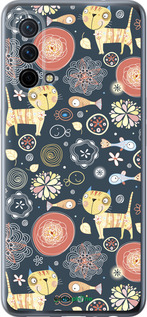 Силиконовый чехол Котята v4 для OnePlus Nord CE 5G/CORE Edition 5G - 1224u-3484 изображение 