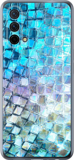 Силиконовый чехол Переливающаяся чешуя для OnePlus Nord CE 5G/CORE Edition 5G - 227u-3484 изображение 