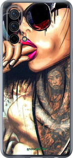 Силиконовый чехол Девушка в тату для OnePlus Nord CE 5G/CORE Edition 5G - 4001u-3484 изображение 