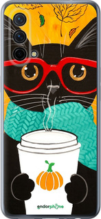 Силиконовый чехол Осенний кот для OnePlus Nord CE 5G/CORE Edition 5G - 4026u-3484 изображение 