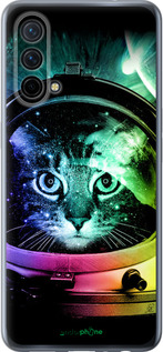 Силиконовый чехол Кот-астронавт для OnePlus Nord CE 5G/CORE Edition 5G - 4154u-3484 изображение 