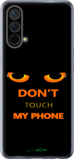 Силиконовый чехол Don't touch the phone для OnePlus Nord CE 5G/CORE Edition 5G - 4261u-3484 изображение 