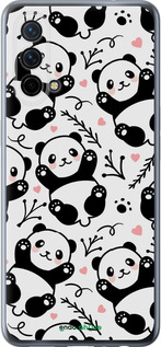 Силиконовый чехол Панды для OnePlus Nord CE 5G/CORE Edition 5G - 4318u-3484 изображение 