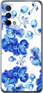 Силиконовый чехол Голубые орхидеи для OnePlus Nord CE 5G/CORE Edition 5G - 4406u-3484 изображение 