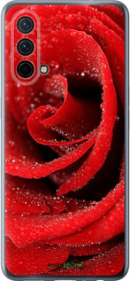 Силиконовый чехол Красная роза для OnePlus Nord CE 5G/CORE Edition 5G - 529u-3484 изображение 