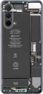 Силиконовый чехол Детали смартфона для OnePlus Nord CE 5G/CORE Edition 5G - 5487u-3484 изображение 