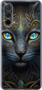Силиконовый чехол Кошка для OnePlus Nord CE 5G/CORE Edition 5G - 5548u-3484 изображение 