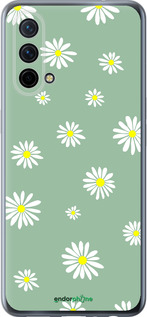 Силиконовый чехол Ромашки v4 для OnePlus Nord CE 5G/CORE Edition 5G - 5603u-3484 изображение 