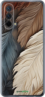 Силиконовый чехол Листья в стиле бохо для OnePlus Nord CE 5G/CORE Edition 5G - 5643u-3484 изображение 