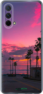 Силиконовый чехол Пальмы для OnePlus Nord CE 5G/CORE Edition 5G - 5873u-3484 изображение 